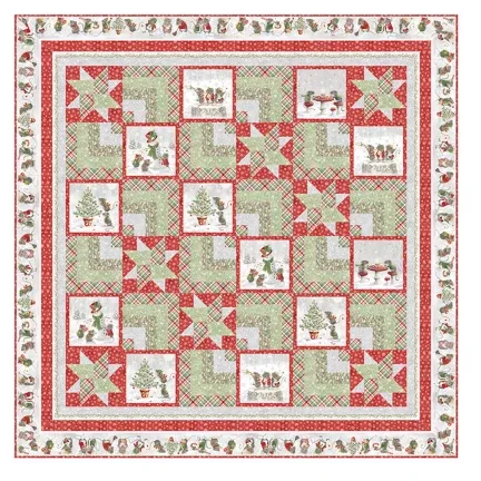 Cabin Stars Pattern