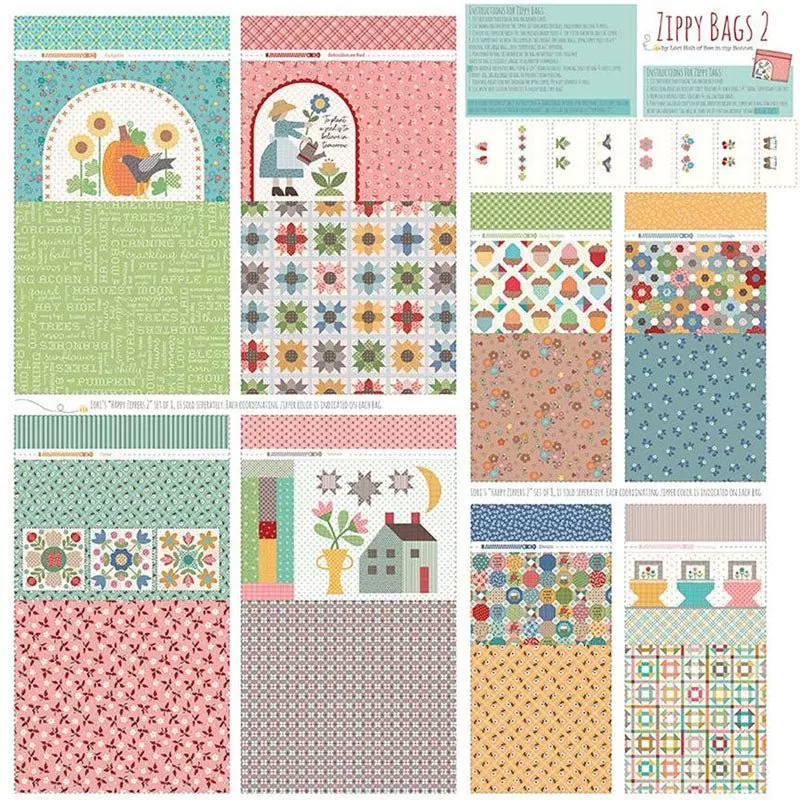 Calico Home Decor Zippy Bags 2 56" Panel