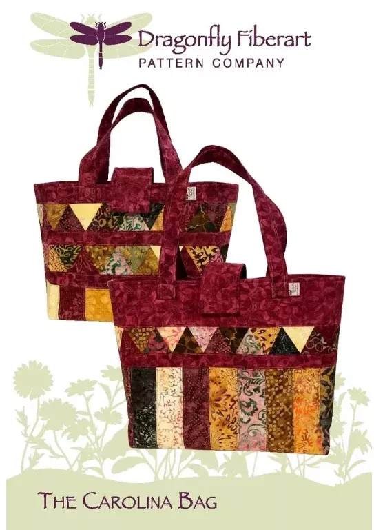 The Carolina Bag Pattern by Dragonfly Fiberart Pattern Company