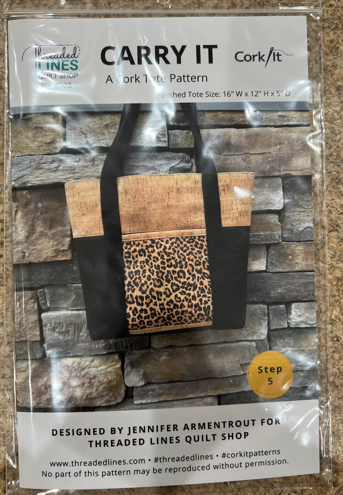 Carry It-Cork Pattern Tote