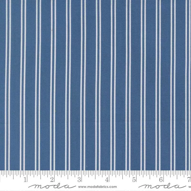A Cat Named Stitch - Moda - Sea - Stripes - 55344-14