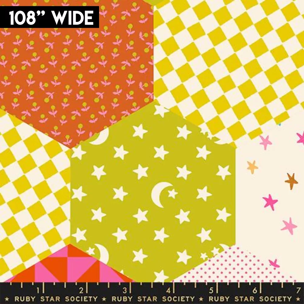 Catnap - Hexagon Thistle 108" Wideback | RS4138-12