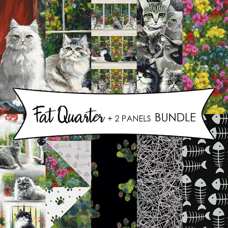 Catsup Fat Quarter + 2 Panels Bundle