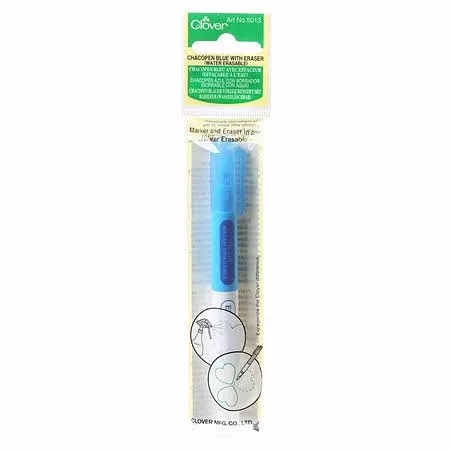 Chaco Pen Blue Water Soluble Dual Tip Pen w/ Eraser
