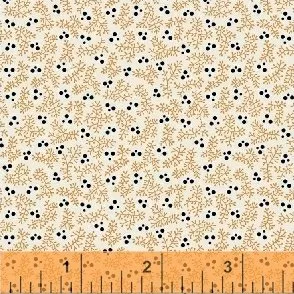 Cheddar & Indigo 42680-3 1/2Yd End of Bolt Clearance