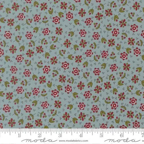 Chilly - by Sweetwater - Moda - Christmas Flowers - Storm 55712-15