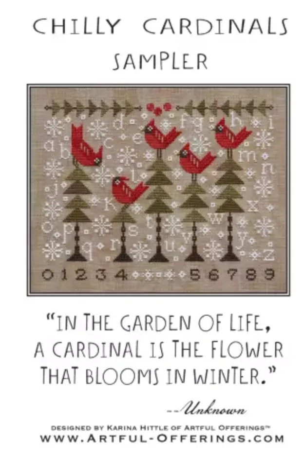 Chilly Cardinals Sampler Pattern