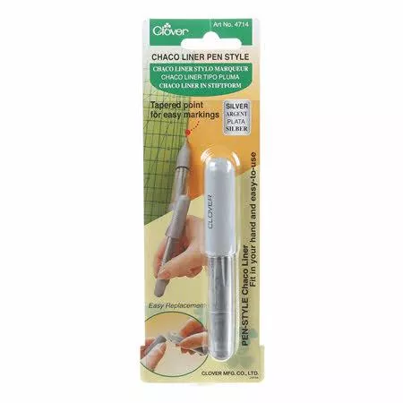 CHK Clover Chaco Liner Pen Style Silver - 4714CV