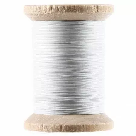 CHK Cotton Hand Quilting Thread 3-Ply 500yd White - 211-05-WHT - Thread