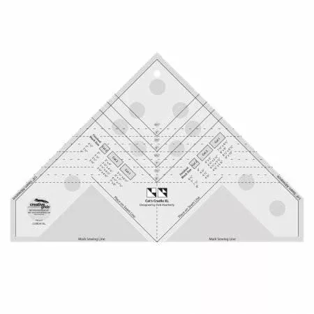 CHK Creative Grids Cats Cradle Ruler - CGRDH1XL