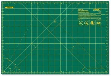 CHK Cutting Mat with Grid 12in x 18in - RM-CG