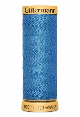 CHK Gutermann Cotton Thread 110 yds Solid Sky Blue - 744491-7280