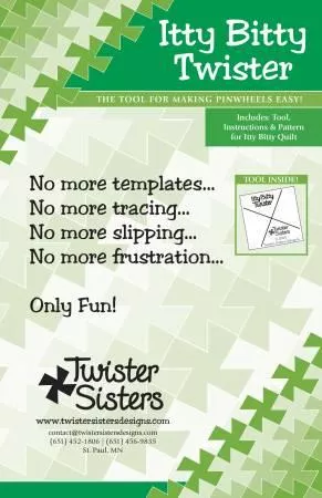 CHK Itty Bitty Twister Tool For Making Pinwheels - ITTYTWISTER