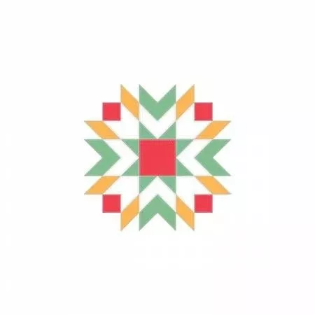 CHK Magnetic Needle Minder Gingham Star - ST-27264