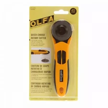 CHK Olfa 45MM Quick Change Rotary Cutter RTY2NS - Notions