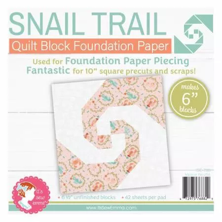 CHK Snail Trail 6in Block Foundation Paper Pad - ISE-790