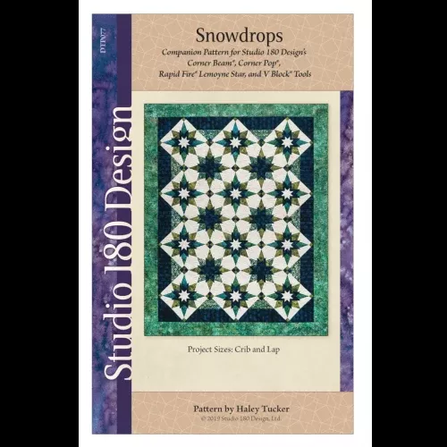 CHK Snowdrops Quilt Pattern - UDTP077