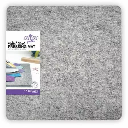 CHK Wool Pressing Mat 17" Square - 1/2in Thick - TGQWM17