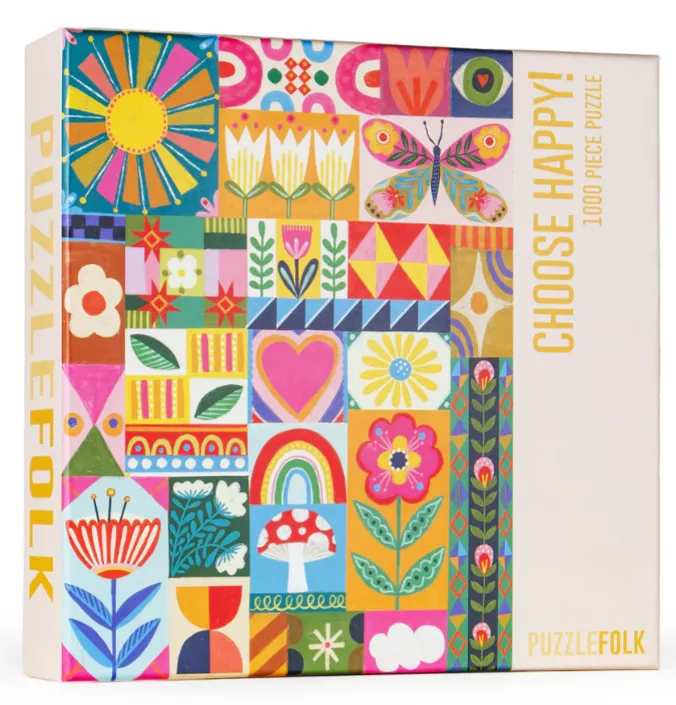 Choose Happy 1000 Piece Puzzle