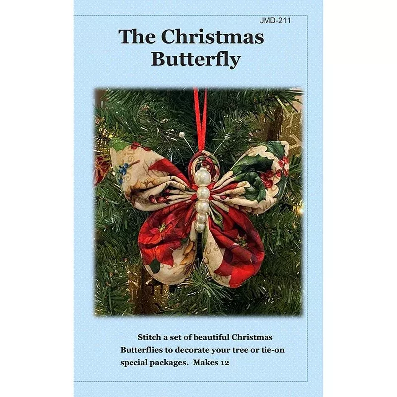 The Christmas Butterfly Pattern by J. Minnis Designs