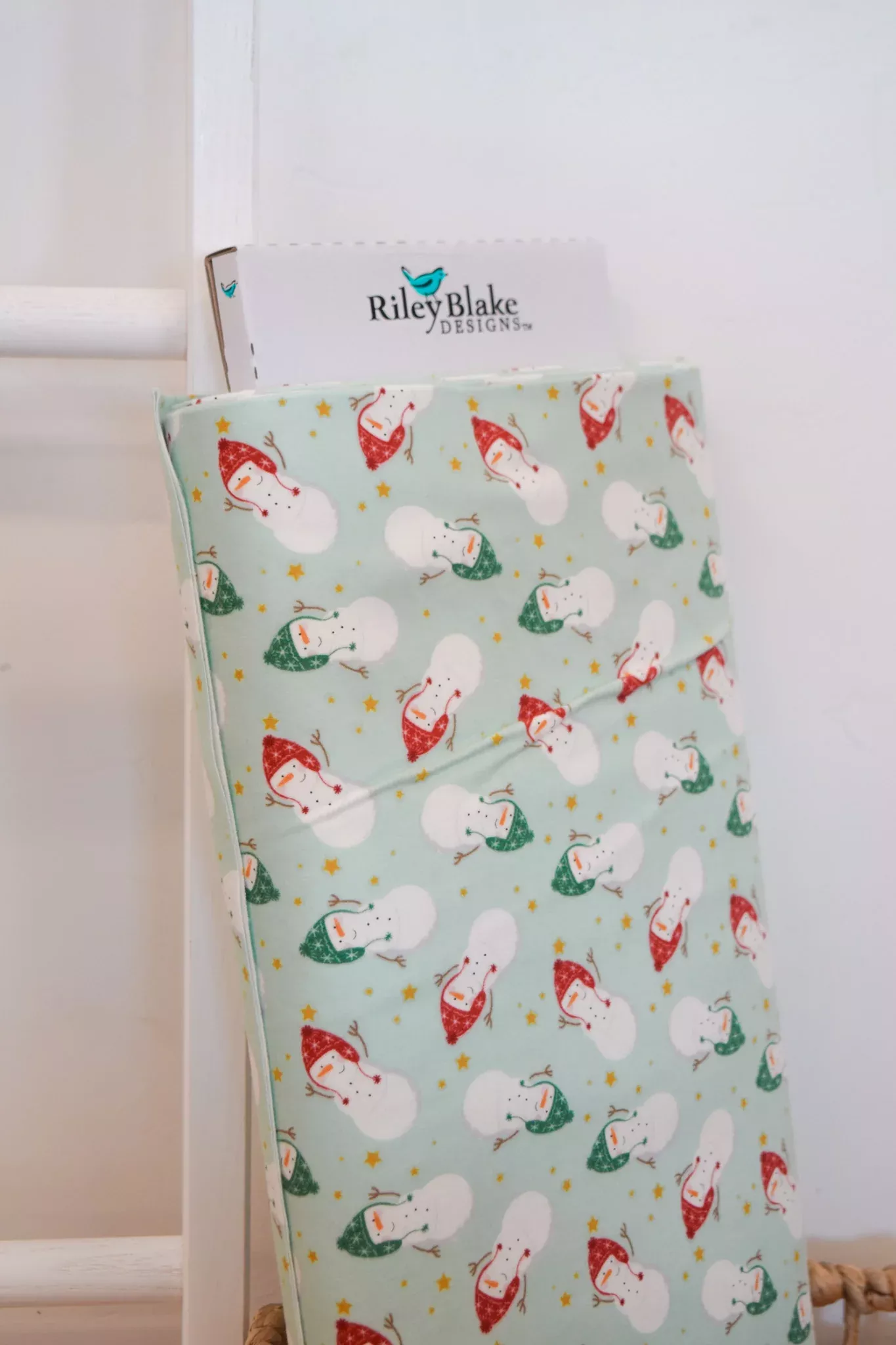 Christmas Flannel Disappearing 9-Patch Backing Fabric