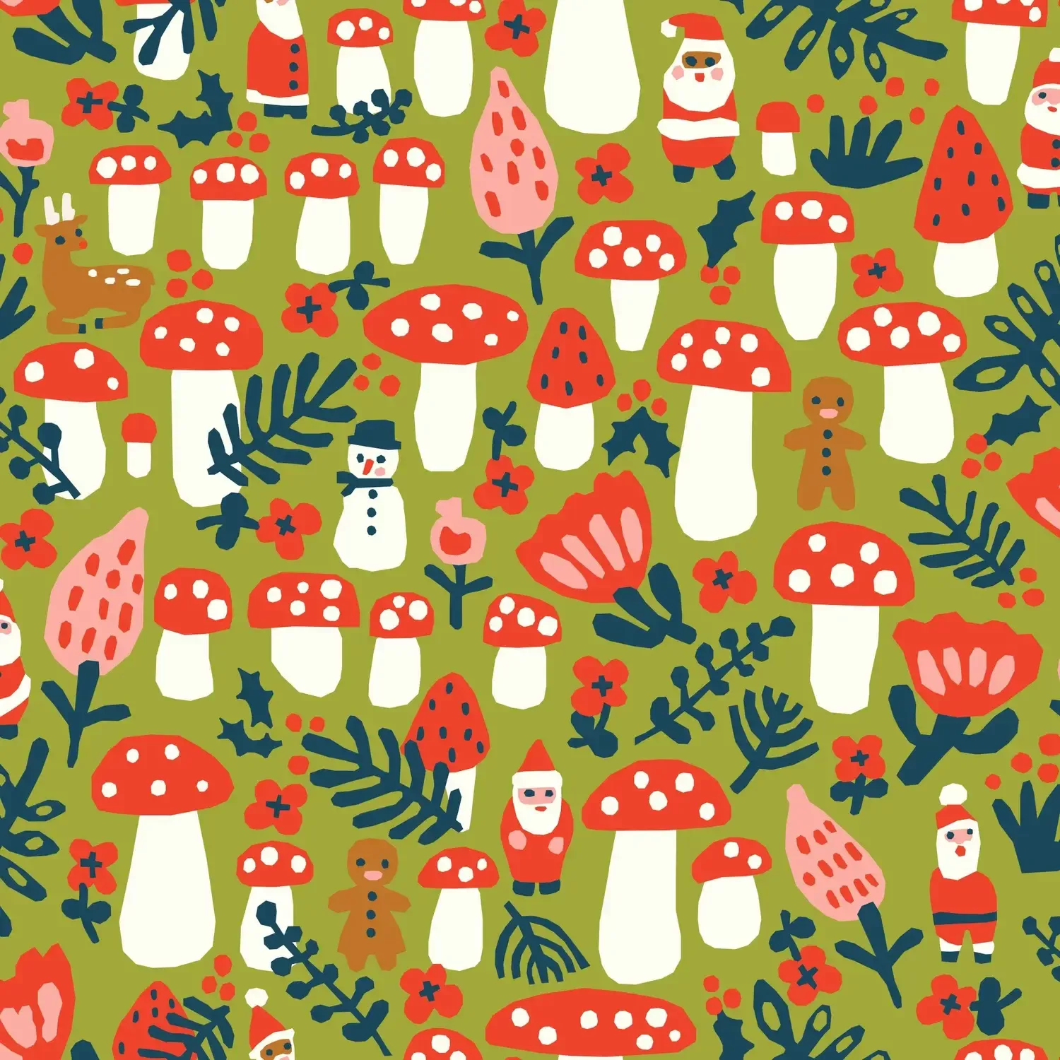 Christmas Sweater : Little Santa Moss - #LHC-KB-CS-05 - Little House Cottons