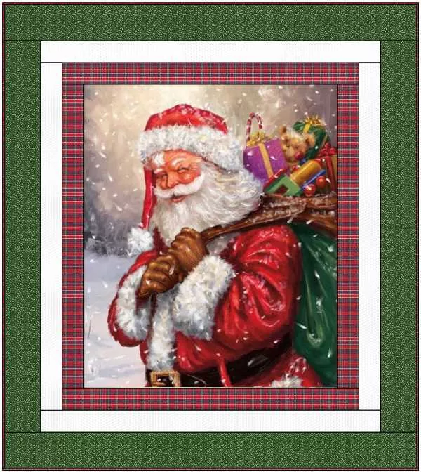 Christmas Time is Here : Panel Quilt - #191559 - Sew Much