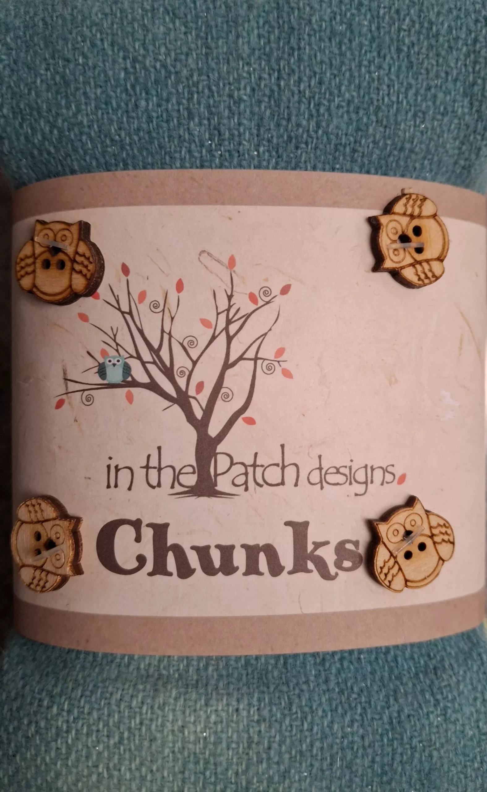 Chunks - Hand-Dyed Wool WK6061 Unicorn Chunk by In the Patch Designs