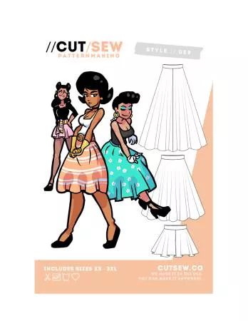 Circle Skirts Pattern Cosplay