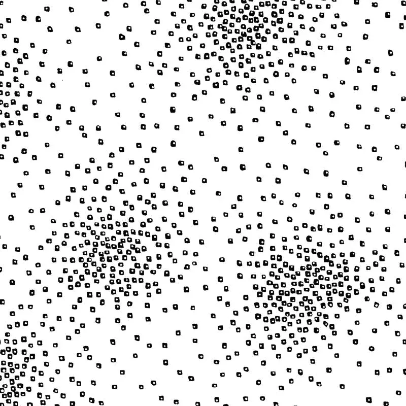 Clothworks Laurel Burch Basic Confetti Dark Black – Remnant 17″ × 44″