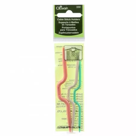 Clover Cable Stitch Holder 3ct