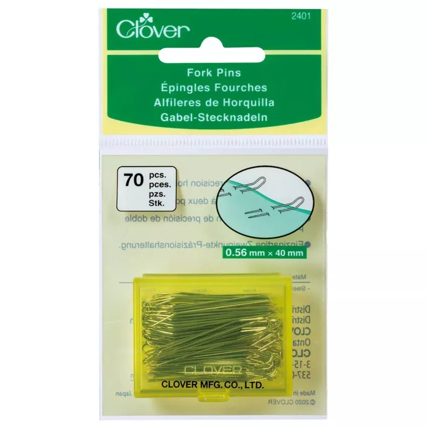 Clover Fork Pins 70ct