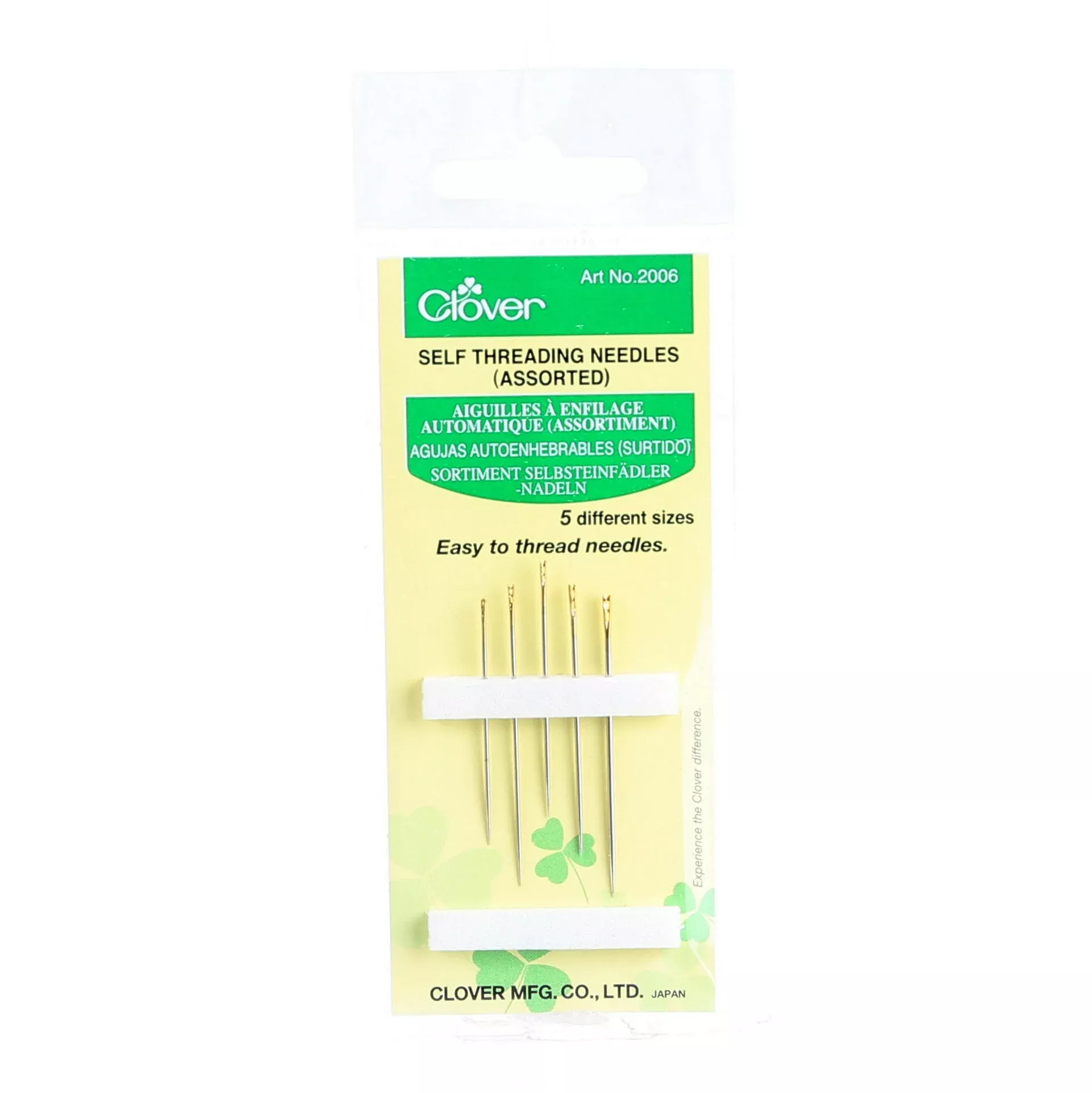Clover Self Threading Needles (Assorted)