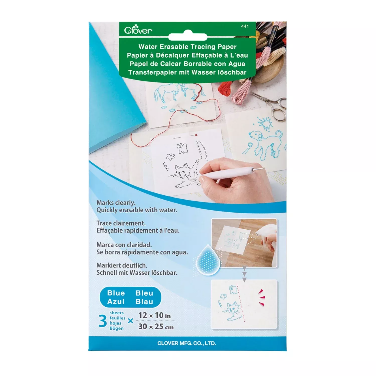 Clover - Water Erasable Tracing Paper