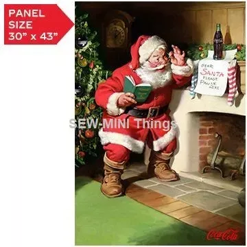COCA-COLA CHRISTMAS FROM NORTHCOTT FABRICS