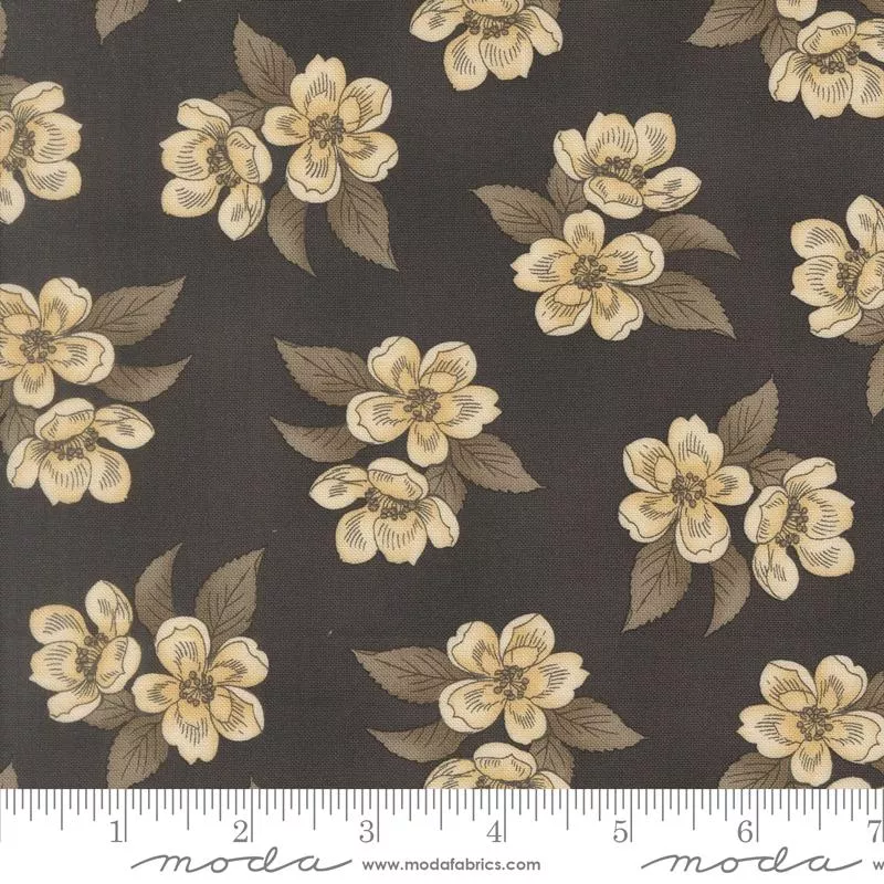 Collections Magnolia : Charcoal - #46282 16 - Moda #1