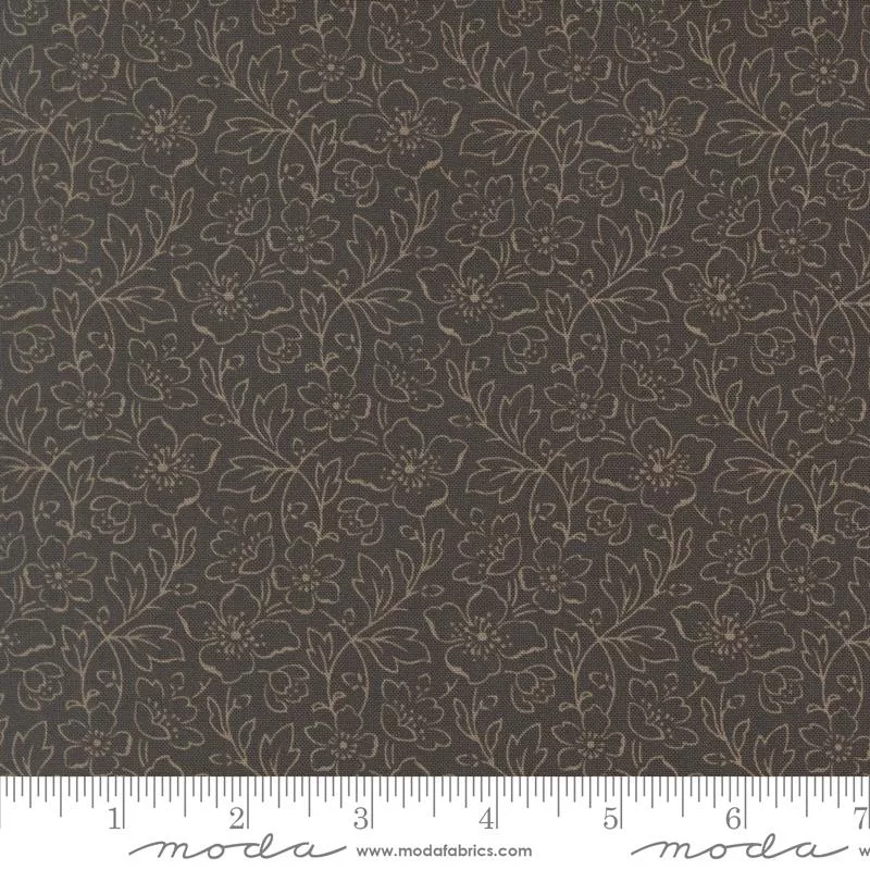 Collections Magnolia : Charcoal - #46285 16 - Moda #1