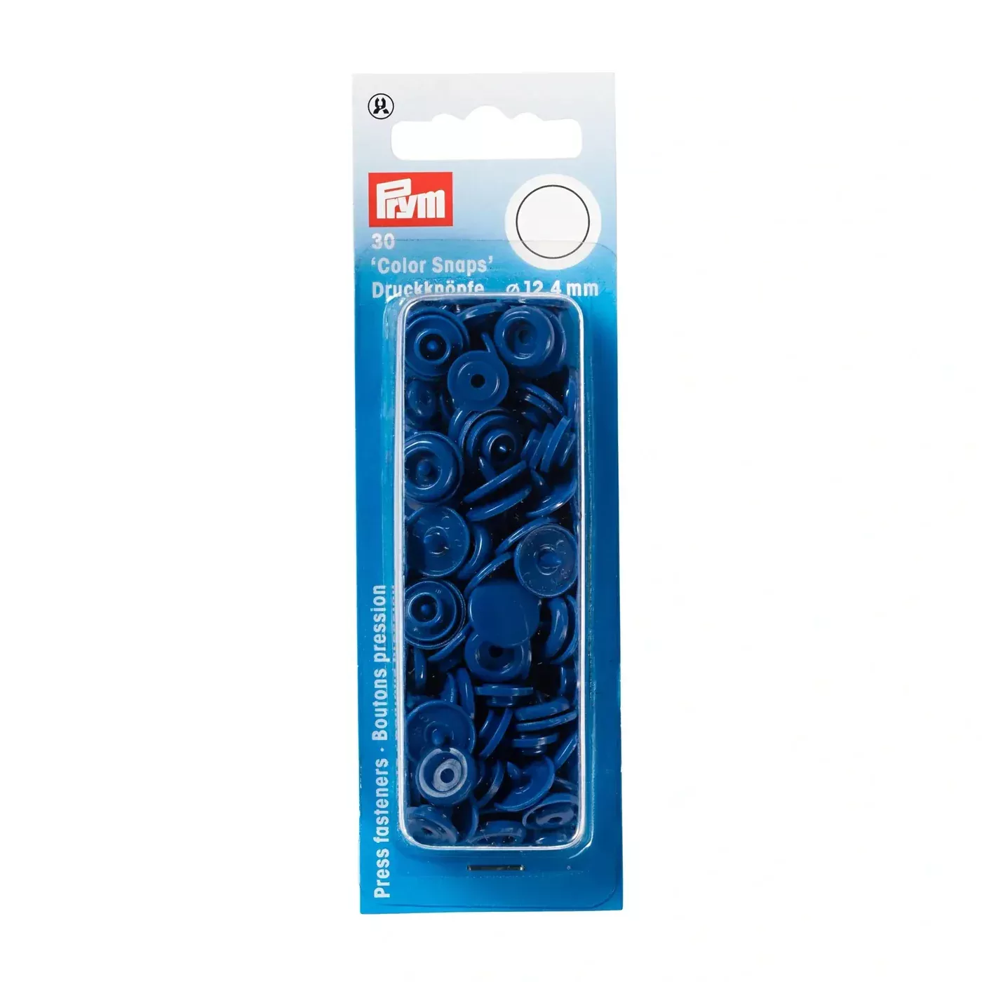 COLOR Snaps 12.4 mm Blue 30pc