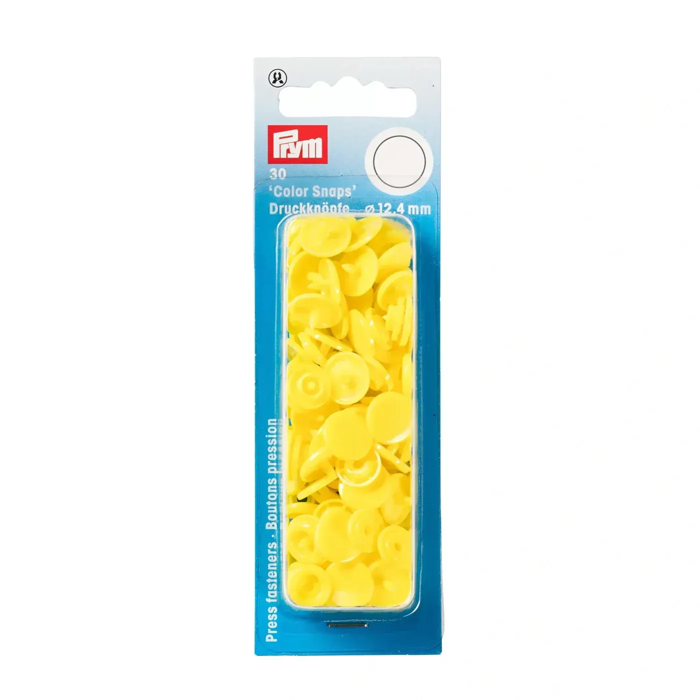 COLOR Snaps 12.4 mm Light Yellow 30pc