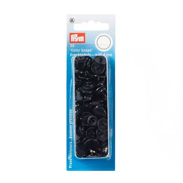 COLOR Snaps 12.4 mm navy 30pc