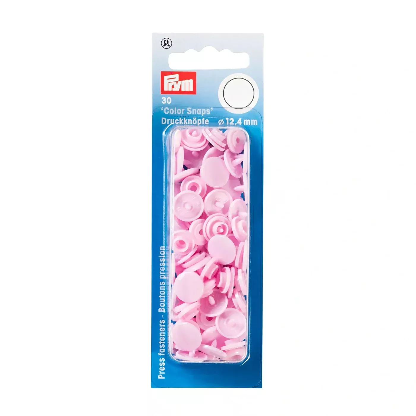 COLOR Snaps 12.4 mm Rose 30pc
