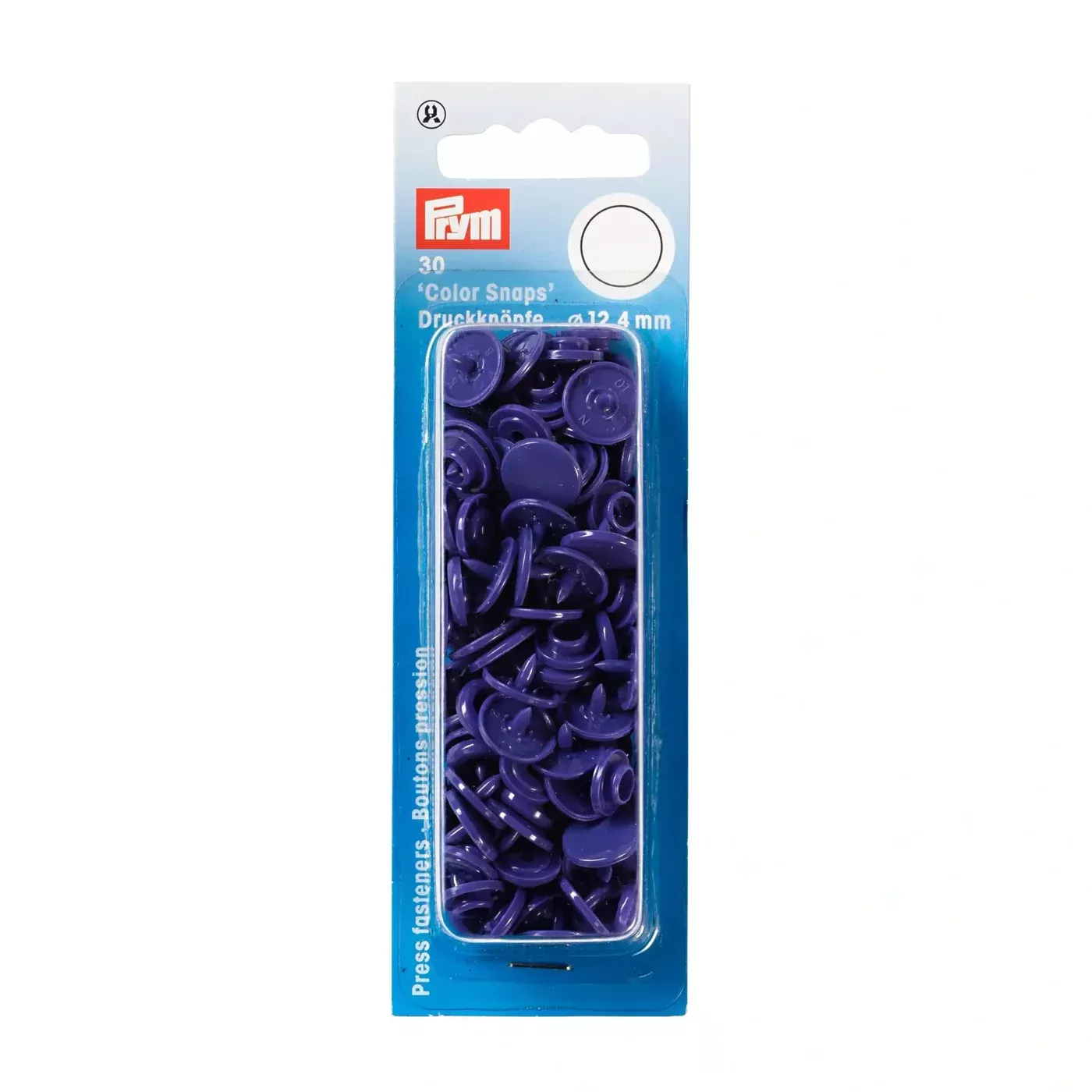 COLOR Snaps 12.4 mm Violet 30pc