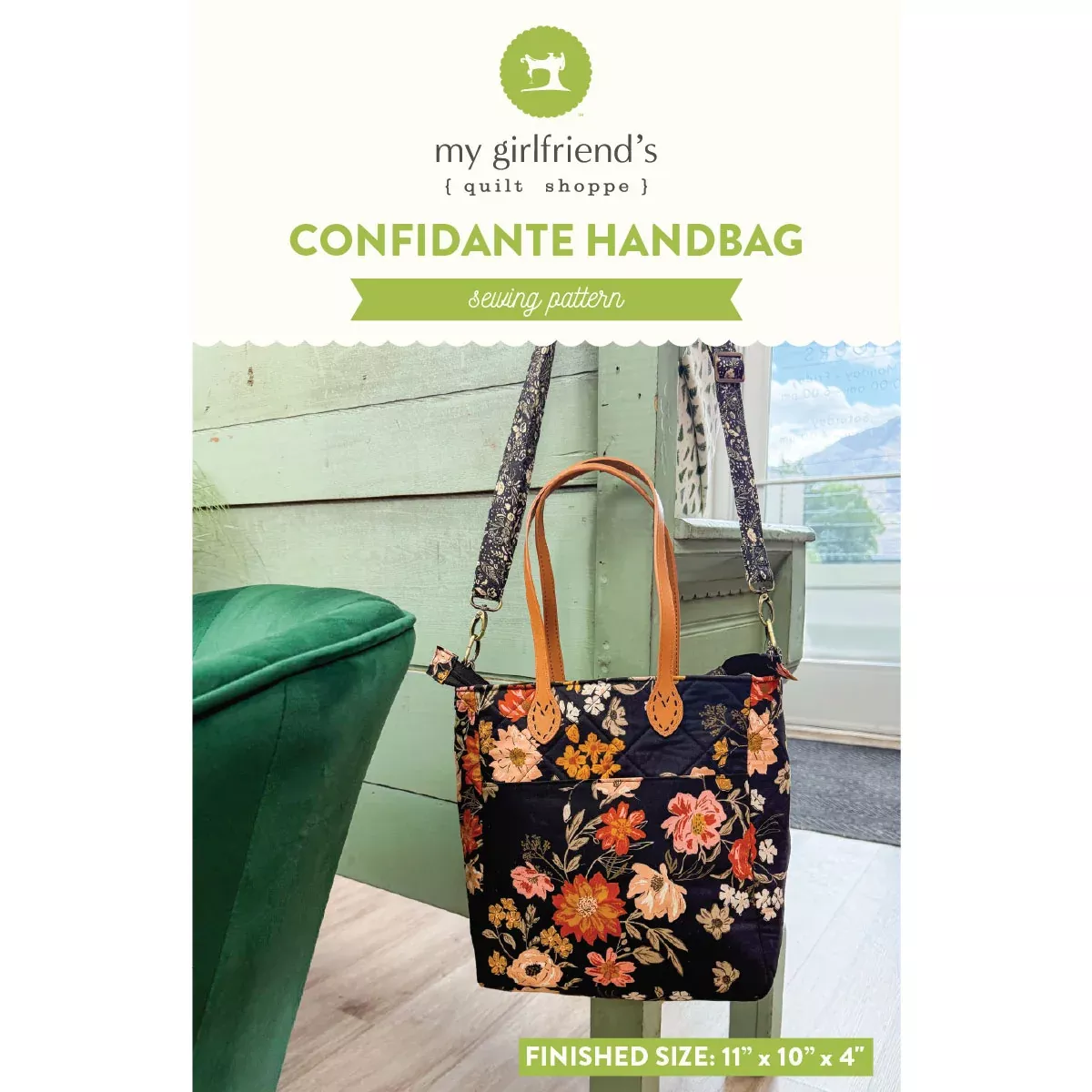 The Confidante Handbag (Downloadable Sewing Pattern)