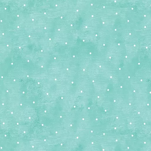 ContempoA cozy Winter Chalkdot Turquoise 13159P84 617467069701 ^