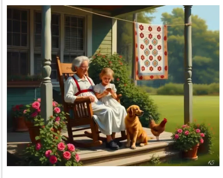 Cookie with Granny Puzzle