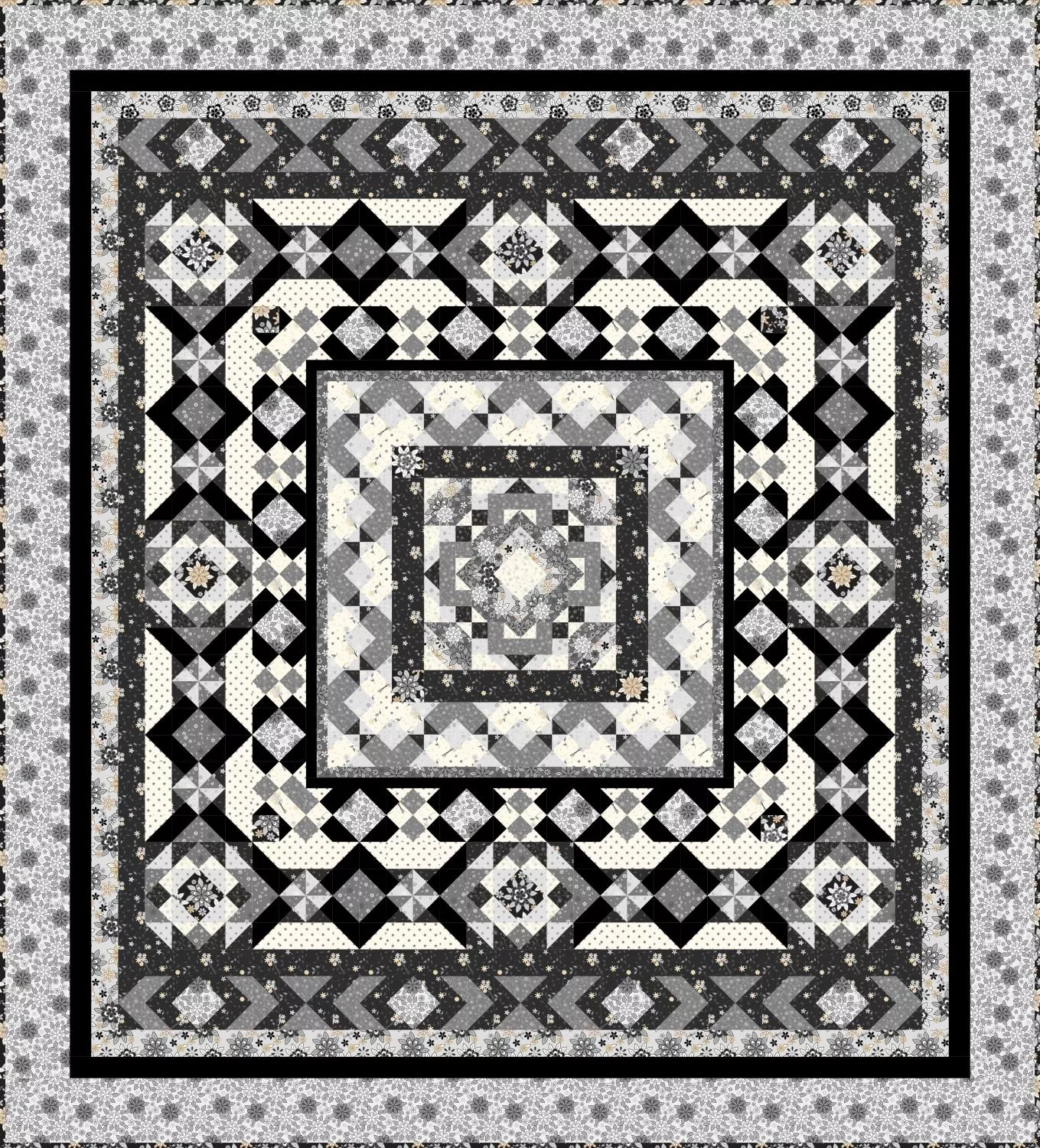 Cottage Reverie Full KIT - by Wilmington Prints (96" x 106")