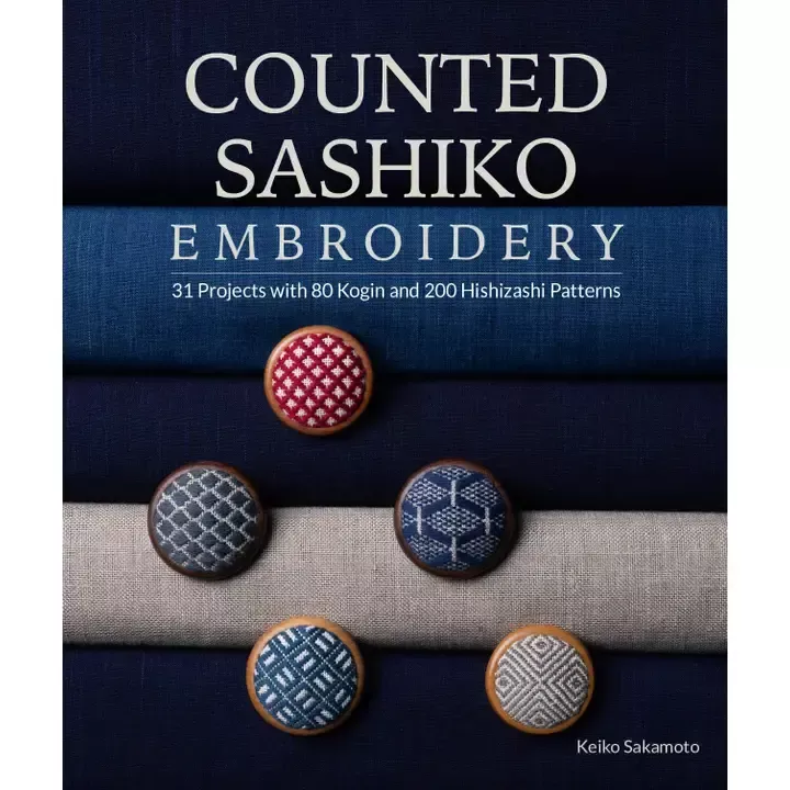 Counted Sashiko Embroidery Book