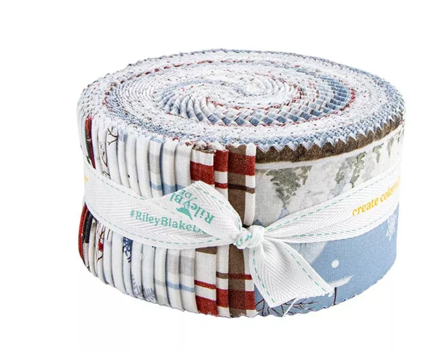 Covered Bridges in Winter 2.5" Rolie Polie-40 pcs
