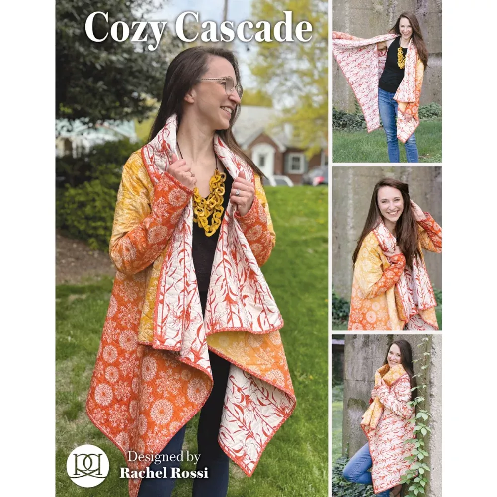 Cozy Cascade Quilted Cardigan | Rachel Rossi