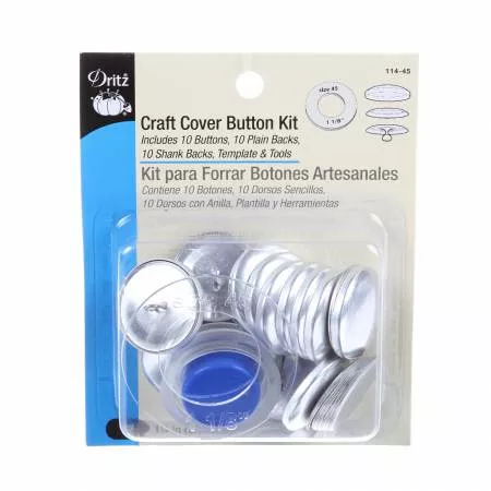 Craft Cover Button Kit 1-1/8